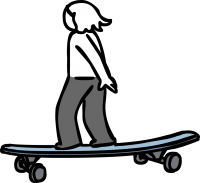 SkateboardFreehand Image